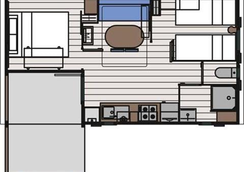 Mobil Home O'hara Confort , Wc , Douche , 2 Chambres