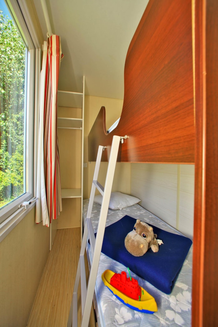 Mobilhome O'hara, Wc, Douche, 2 Chambres, Terrasse Couverte
