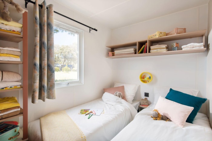 Mobile-Home Grand Confort 2 Bedrooms + Tv