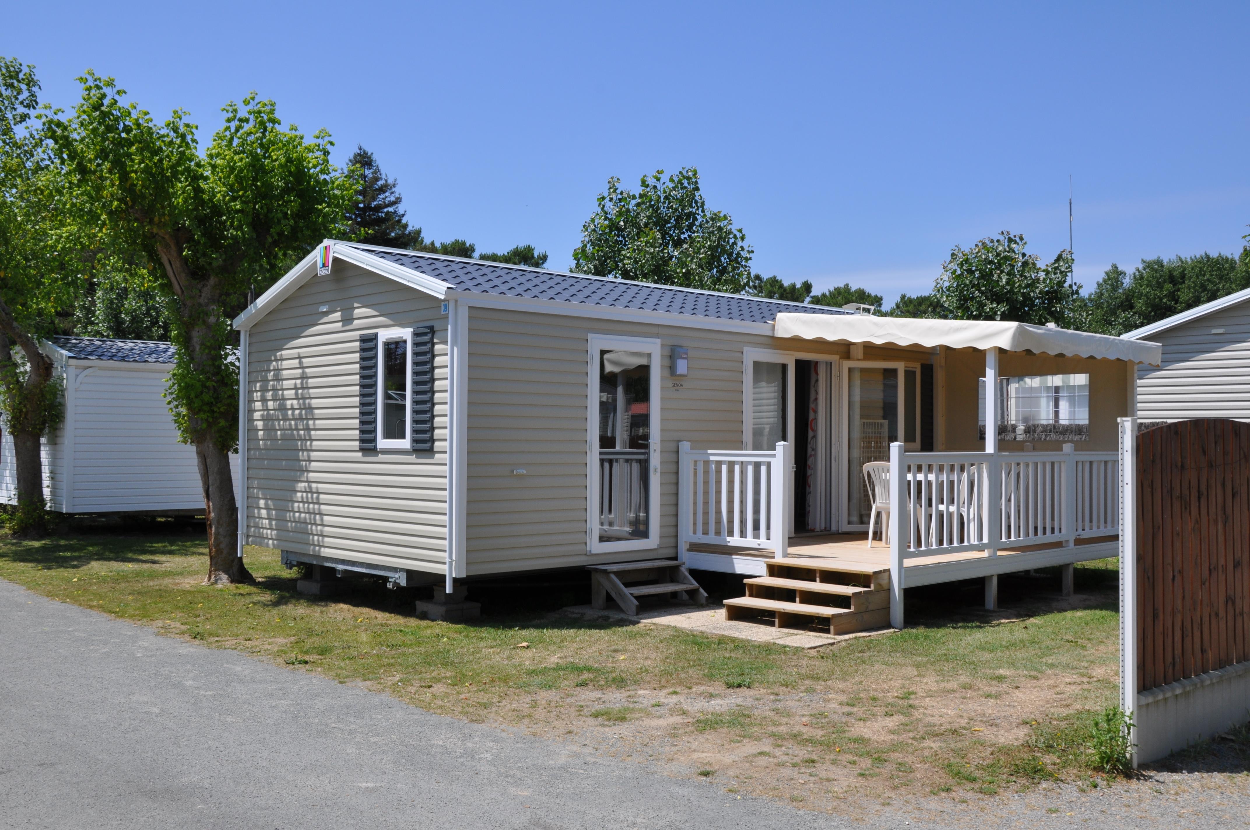 Mobilhome Grand Confort 30M² / 2 Chambres - Terrasse Semi-Couverte Mobilhome Grand Confort 30M² / 2 Chambres - Terrasse Semi-Couverte