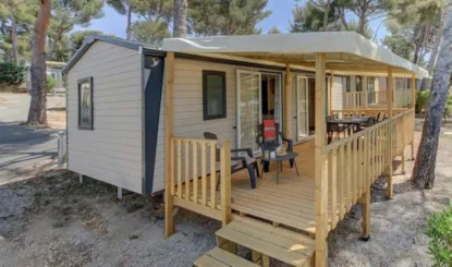 Mobilhome Comfort Xl | 43M² | Aire Co + Tv | 4 Habitaciones | 2 Cuartos De Baño| Terraza Elevada - Mobilhome Comfort Xl | 43M² | Aire Co + Tv | 4 Habitaciones | 2 Cuartos De Baño| Terraza Elevada -