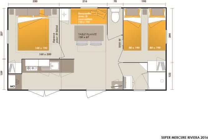 Grand Confort Cottage Riviera Climatise