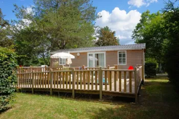 Mietunterkunft - Mobilheim Confort Barrierefrei - 2  Zimmer - Camping Les Gorges du Chambon Mietunterkunft - Mobilheim Confort Barrierefrei - 2  Zimmer - Camping Les Gorges du Chambon