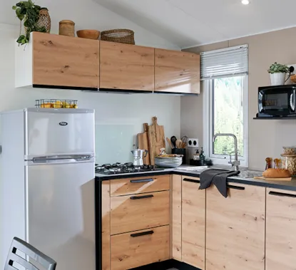 Premium + 2 Camere Terrazzo In Legno + Cappuccio Premium + 2 Camere Terrazzo In Legno + Cappuccio