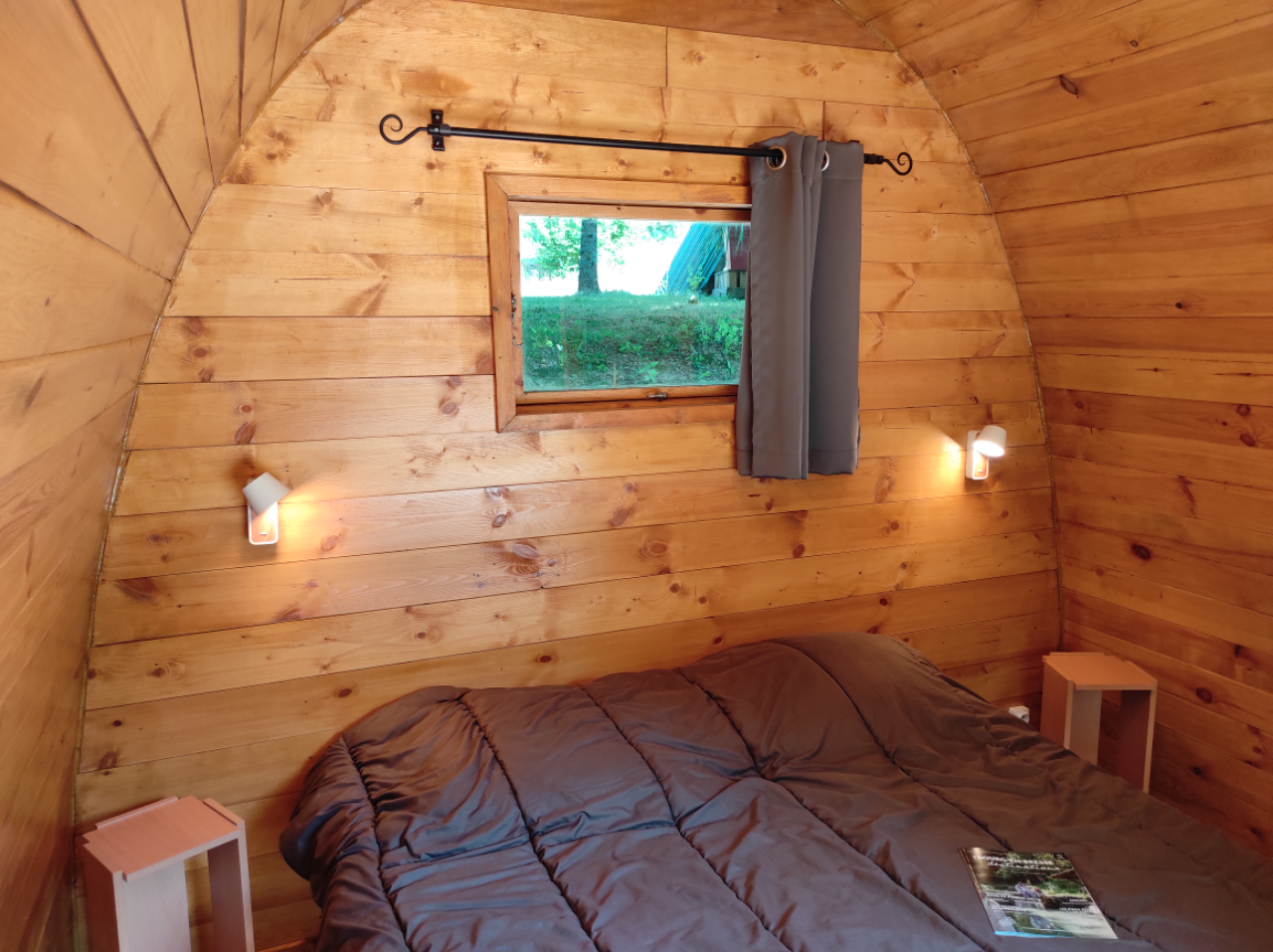 Location - Pod / Cabane En Bois - Camping Domaine de Mépillat