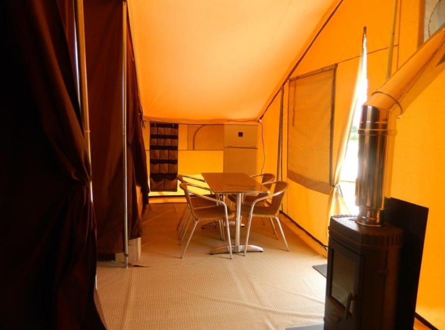 Location - Tente Safari 2 Chambres (Sans Sanitaires Privatifs) - Camping Floreal Het Veen