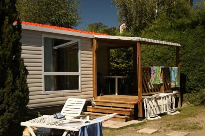 Mobilhome Loggia 2 Chambres Pour Max 4 Pers.