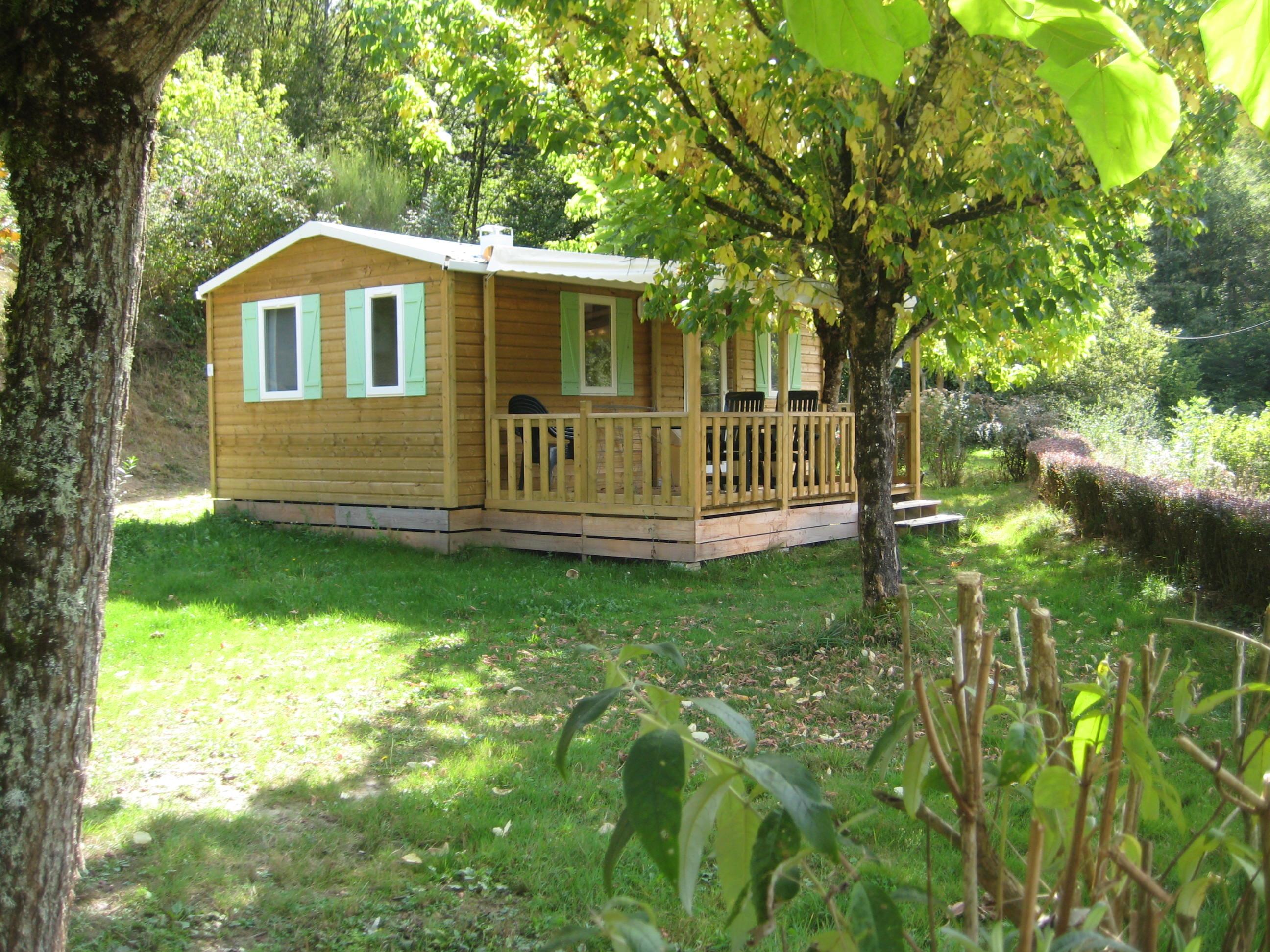 Mietunterkunft - Mobilheim Super Mercure 30M² - 2 Zimmer / Überdachte Terrasse - Camping La Chatonnière