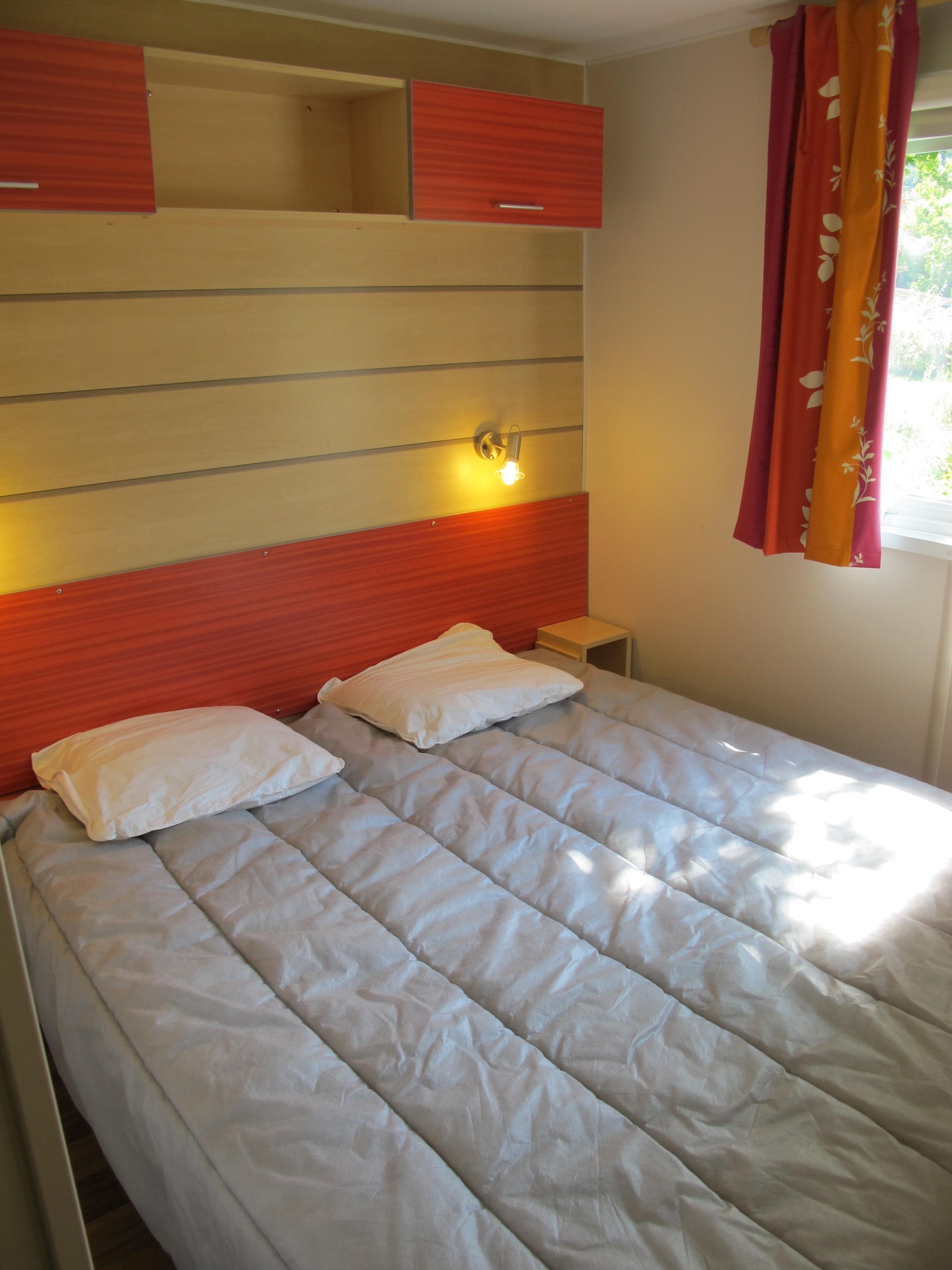 Mietunterkunft - Mobilheim Super Mercure 30M² - 2 Zimmer / Überdachte Terrasse - Camping La Chatonnière