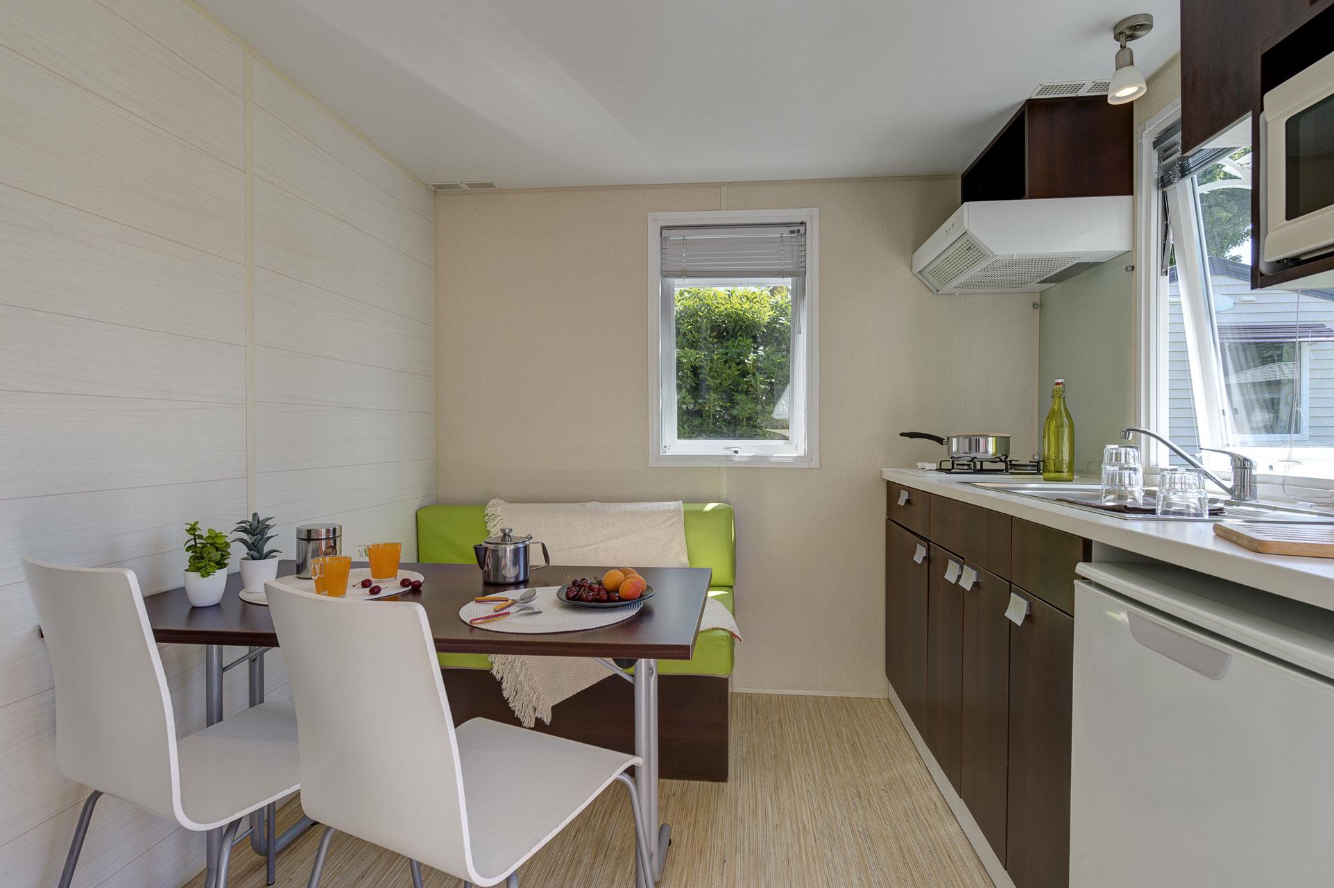 Location - Confort Duo - 20M² - 2 Chambres - Camping LE CABELLOU PLAGE*****