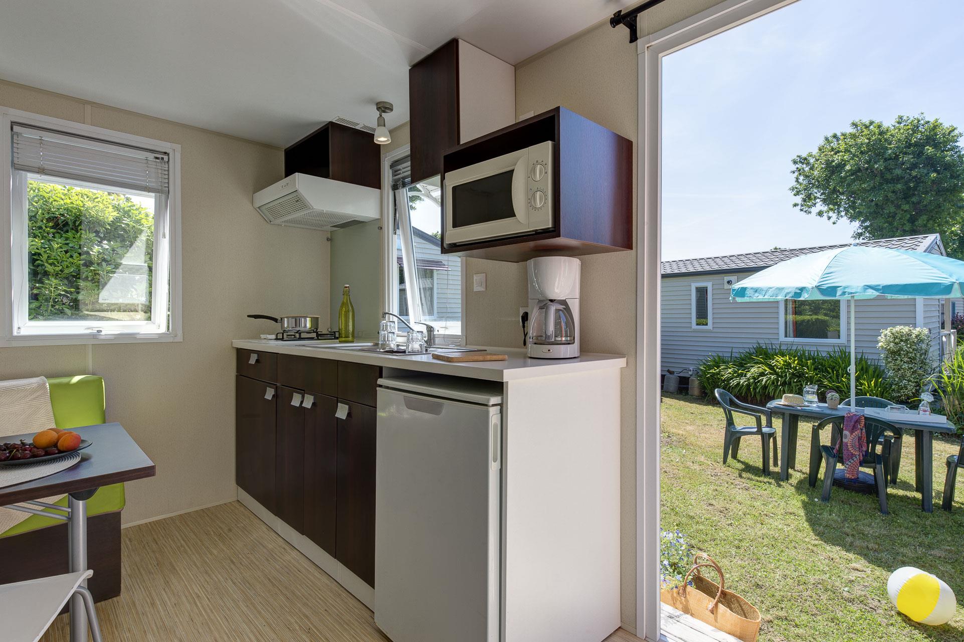 Location - Confort Duo - 20M² - 2 Chambres - Camping LE CABELLOU PLAGE*****