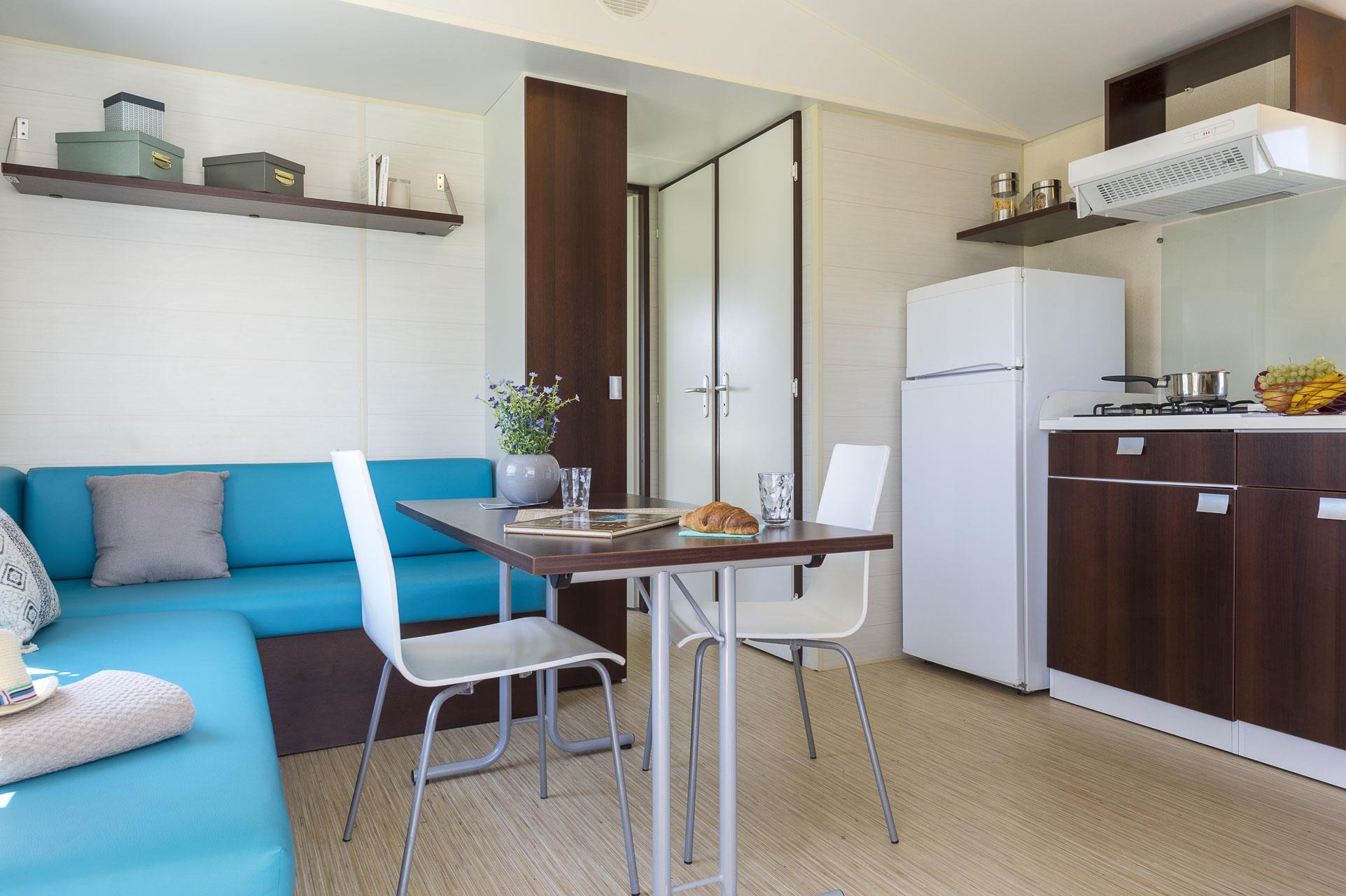 Location - Confort Océane - 27M² - 2 Chambres - Camping LE CABELLOU PLAGE*****