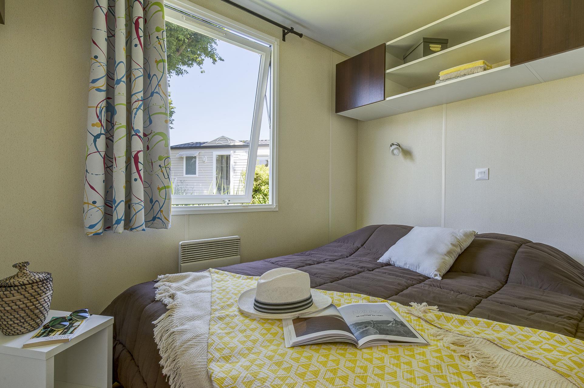 Location - Confort Océane - 27M² - 2 Chambres - Camping LE CABELLOU PLAGE*****