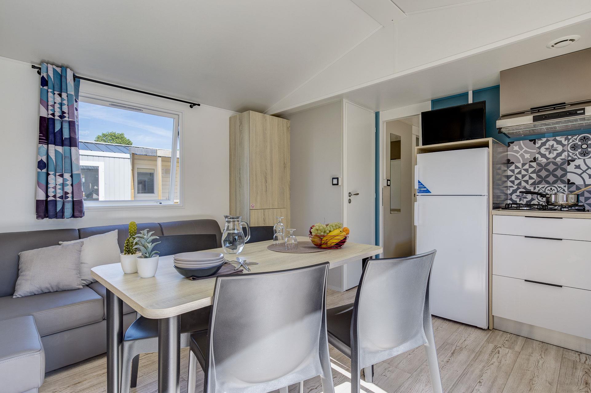 Location - Premium Iroise - 32M² - 2 Chambres 2 Salles D'eau - Camping LE CABELLOU PLAGE*****