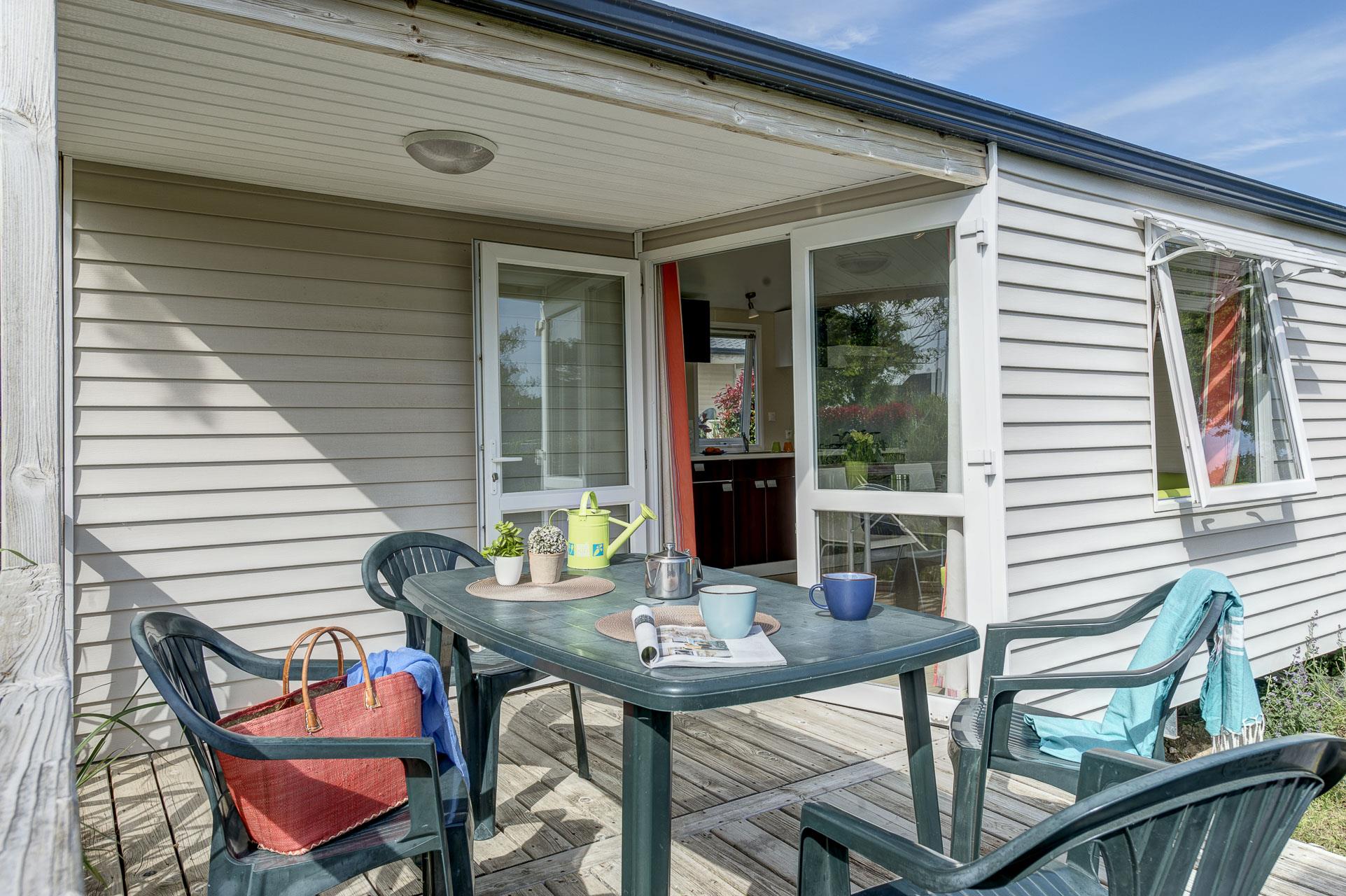 Location - Confort Family - 35M² - 3 Chambres - Camping LE CABELLOU PLAGE*****