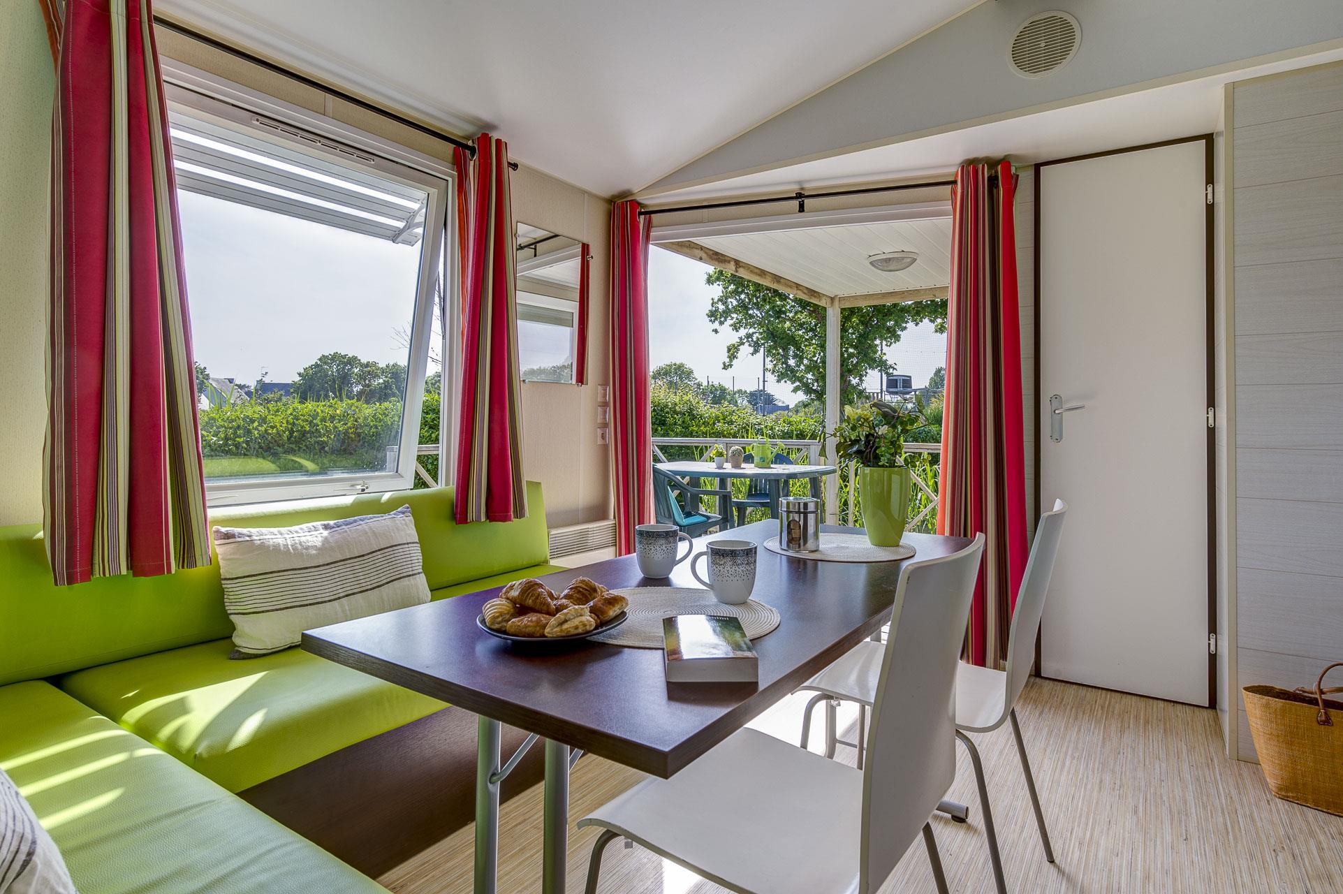 Location - Confort Family - 35M² - 3 Chambres - Camping LE CABELLOU PLAGE*****