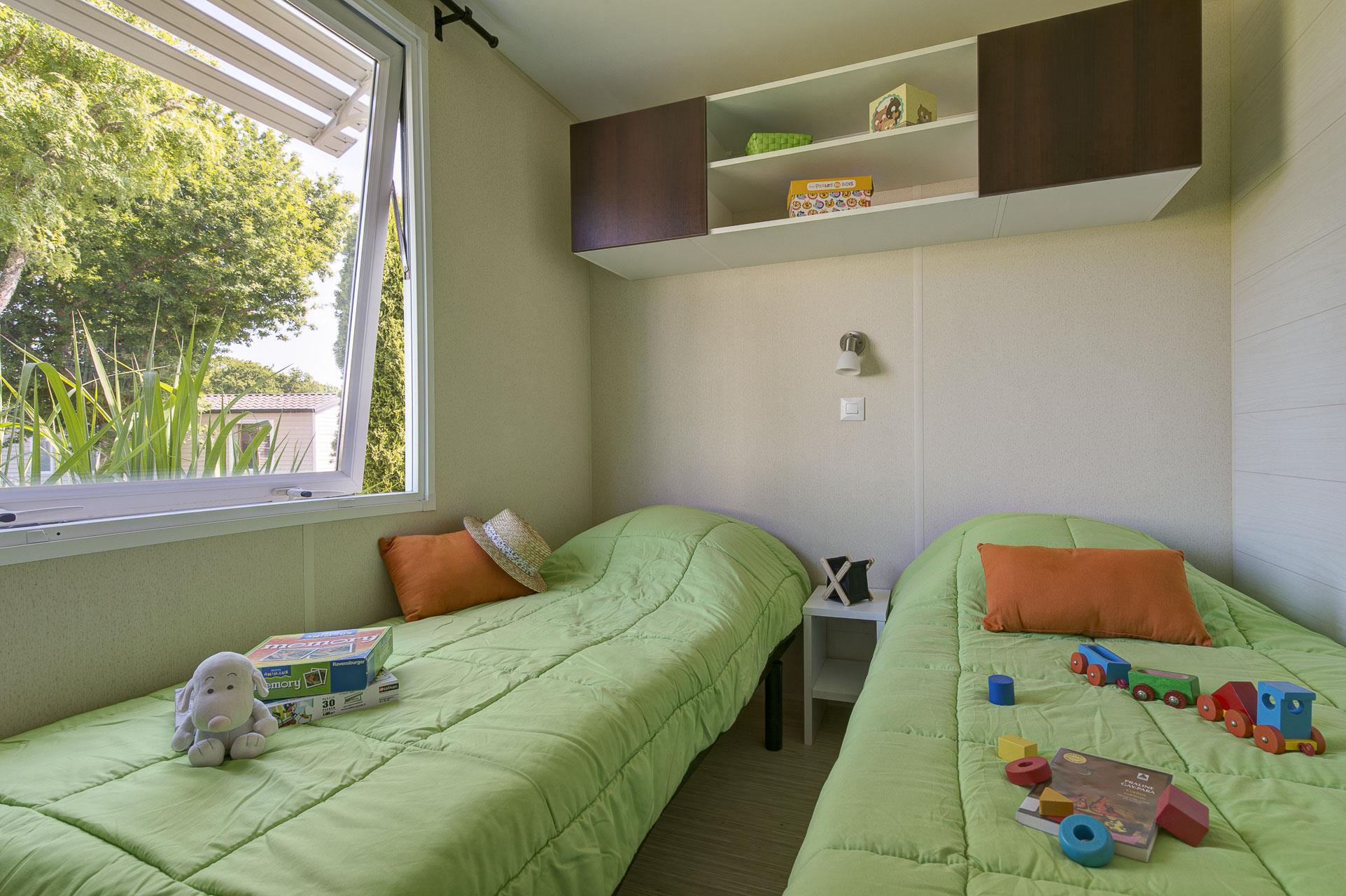 Location - Confort Family - 35M² - 3 Chambres - Camping LE CABELLOU PLAGE*****