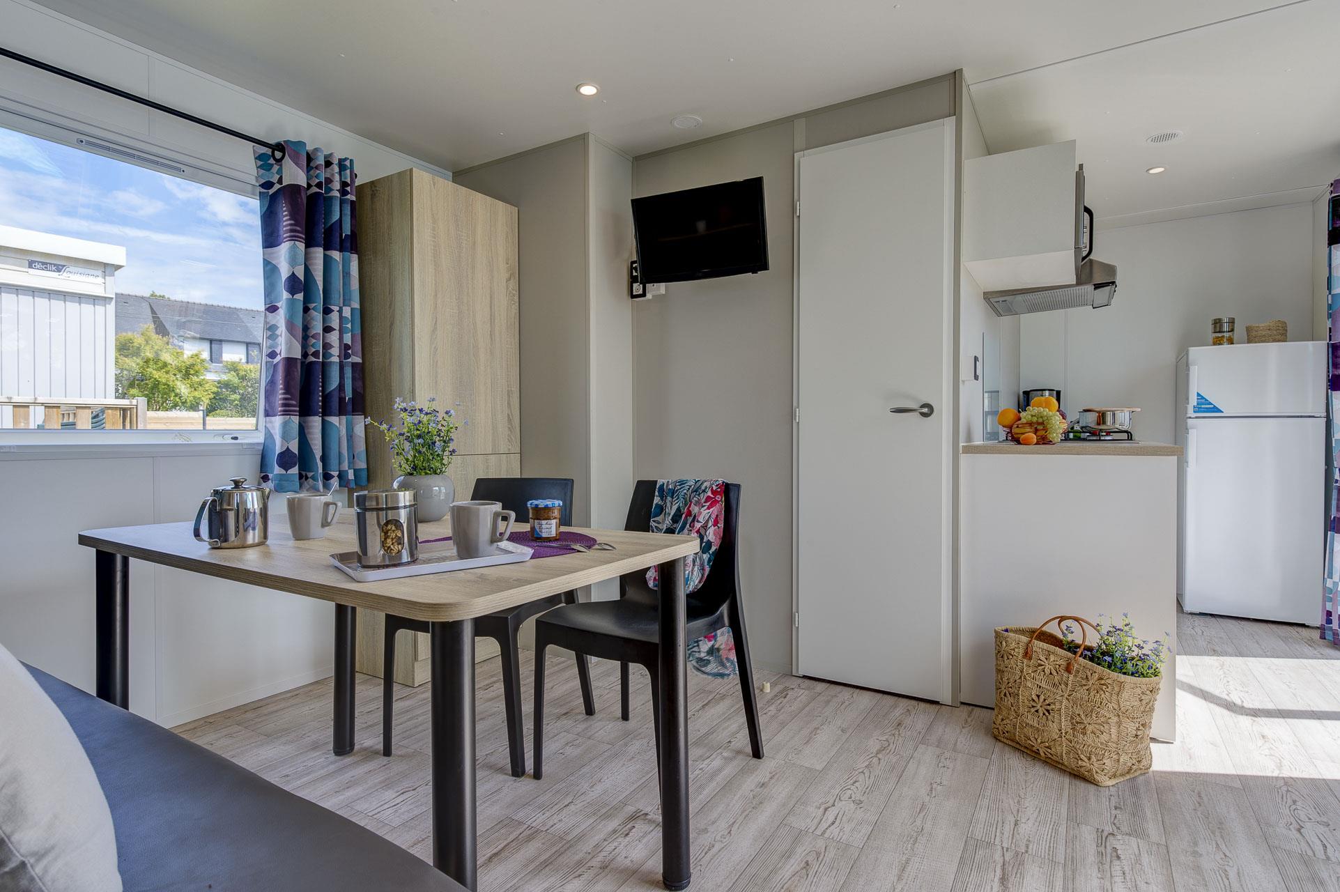 Location - Confort+ Glénan - 32M² - 3 Chambres - Camping LE CABELLOU PLAGE*****