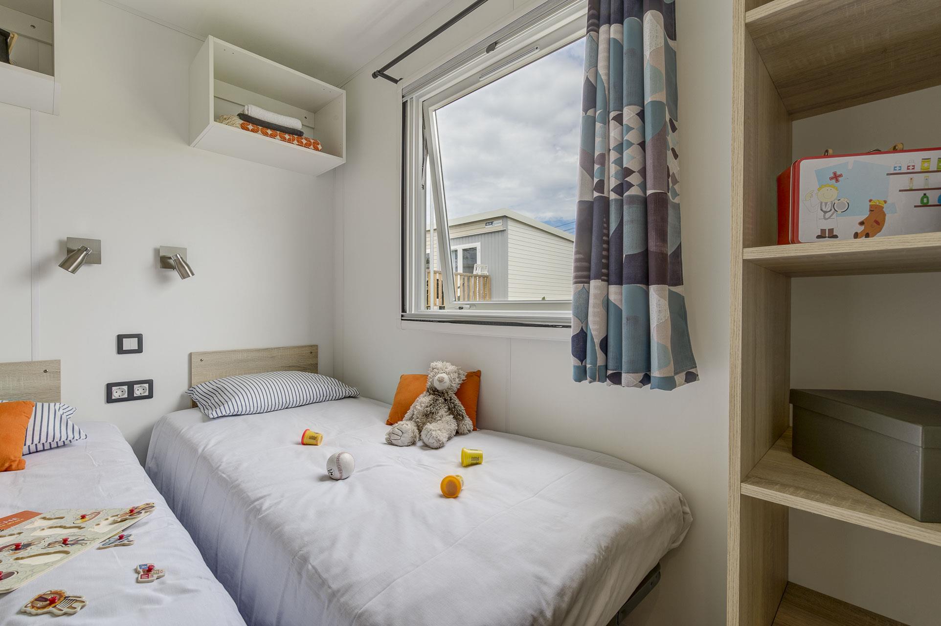 Location - Confort+ Glénan - 32M² - 3 Chambres - Camping LE CABELLOU PLAGE*****