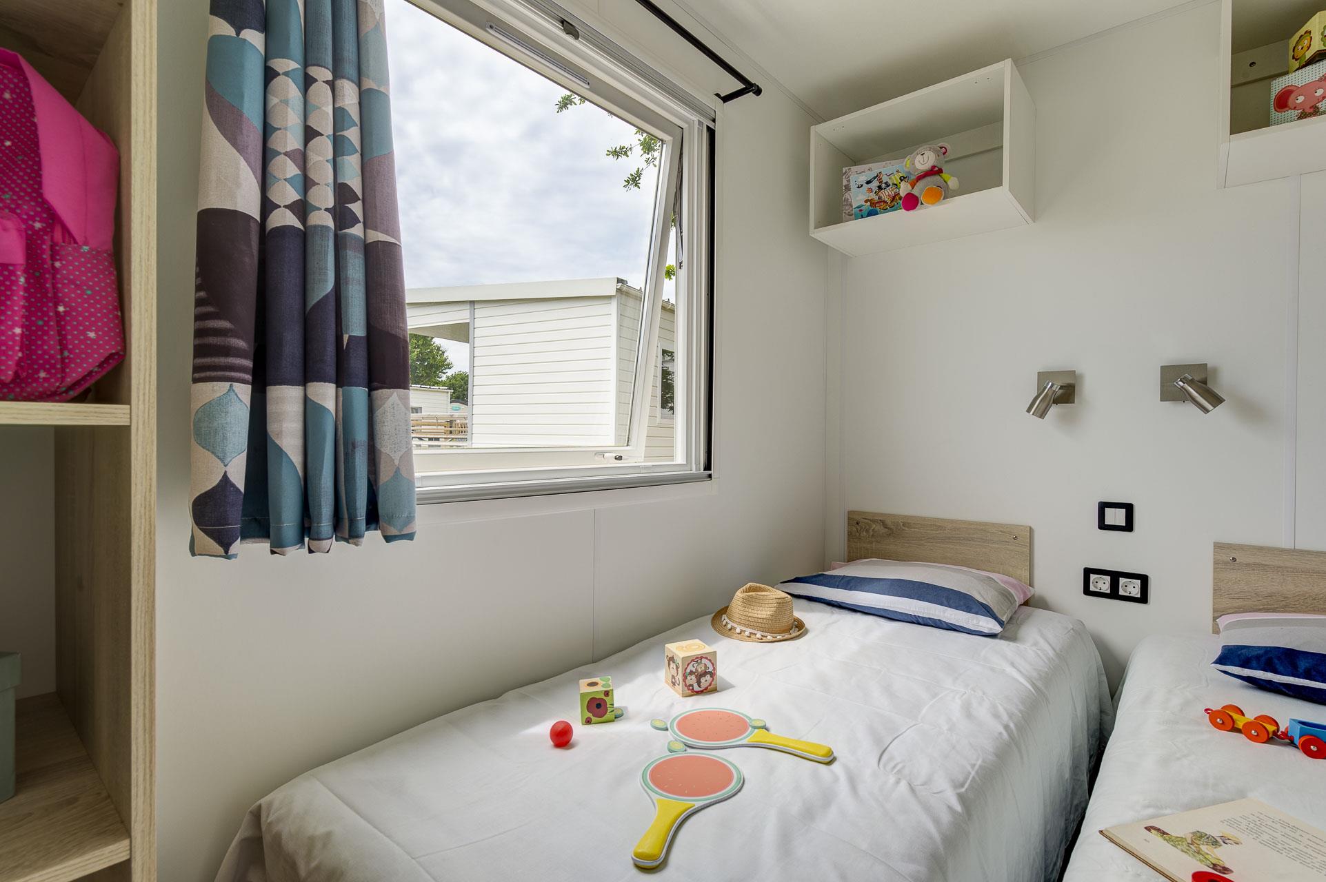 Location - Confort+ Glénan - 32M² - 3 Chambres - Camping LE CABELLOU PLAGE*****