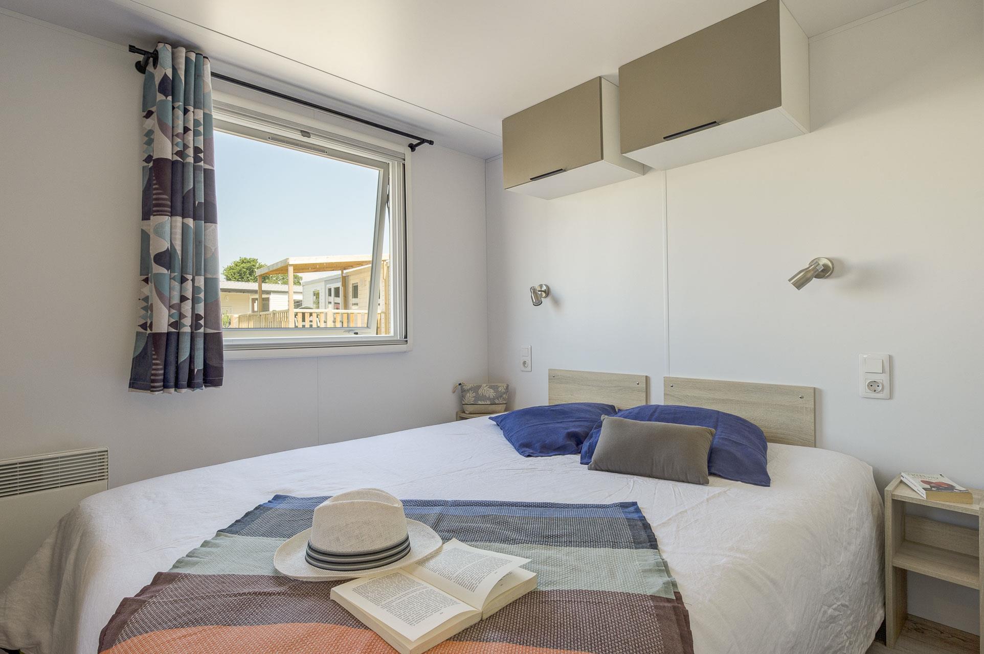 Location - Premium Caraïbes - 40M² - 3 Chambres 2 Salles D'eau - Camping LE CABELLOU PLAGE*****
