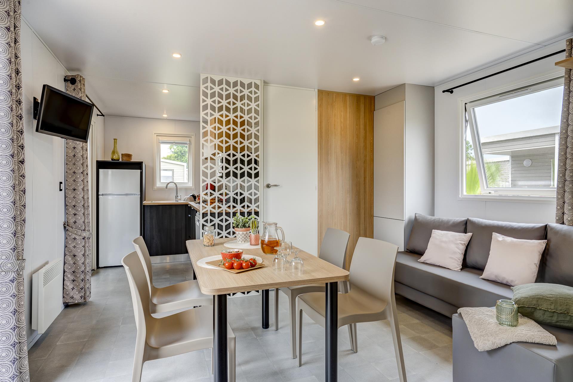 Location - Prestige Bali - 30M² - 2 Chambres - Camping LE CABELLOU PLAGE*****