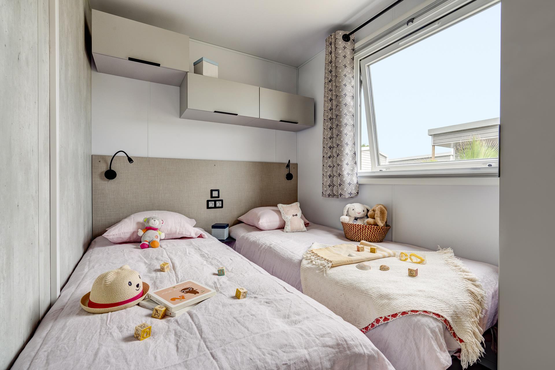Location - Prestige Bali - 30M² - 2 Chambres - Camping LE CABELLOU PLAGE*****