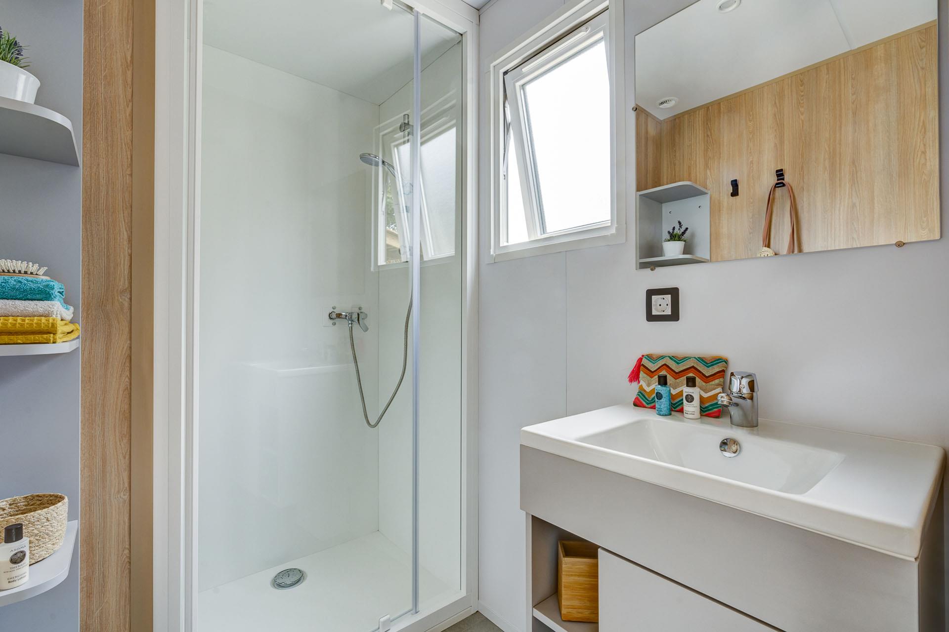 Location - Prestige Bali - 30M² - 2 Chambres - Camping LE CABELLOU PLAGE*****