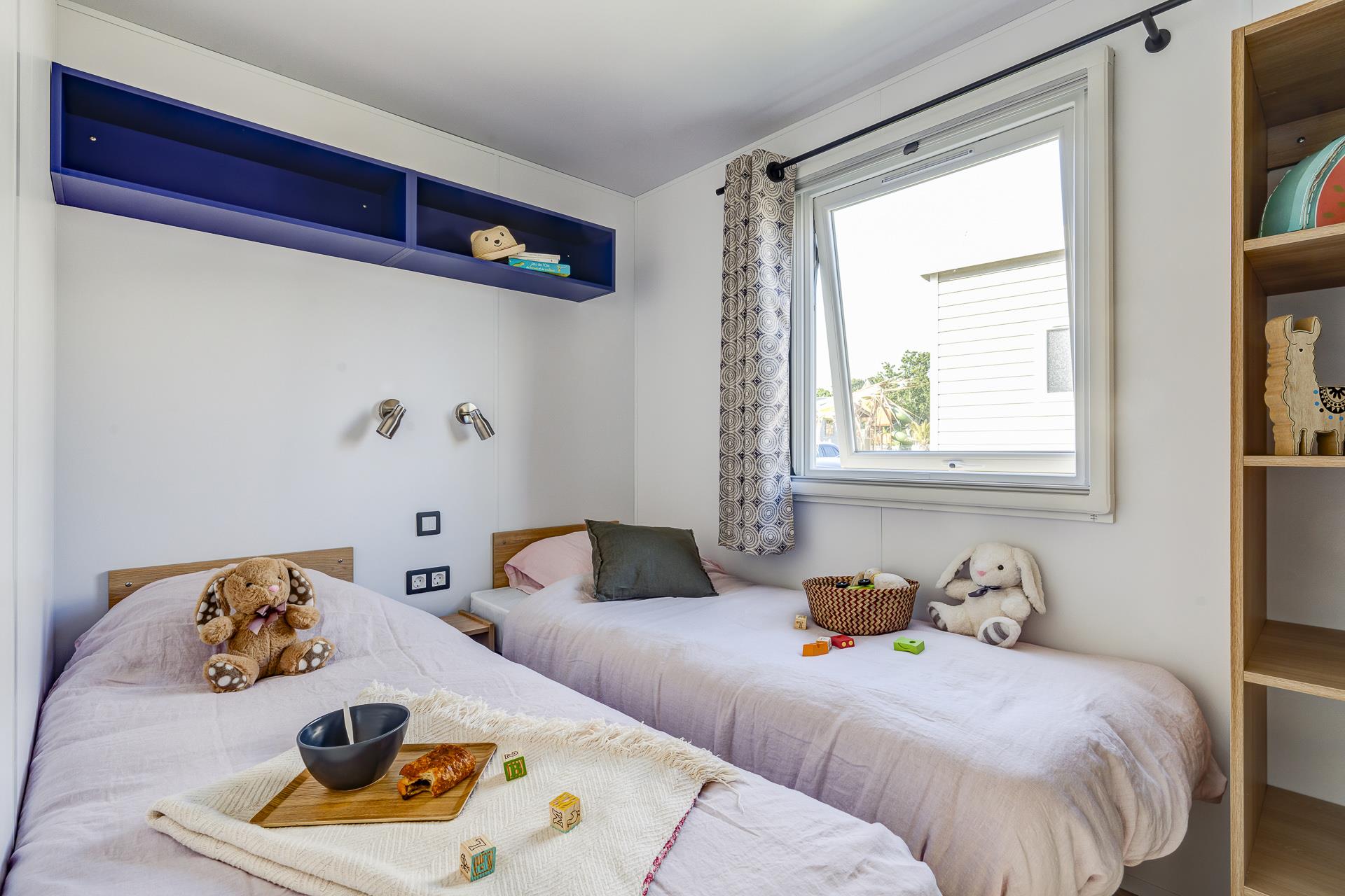 Location - Évasion Groix - 25 M² - 2 Chambres - Camping LE CABELLOU PLAGE*****