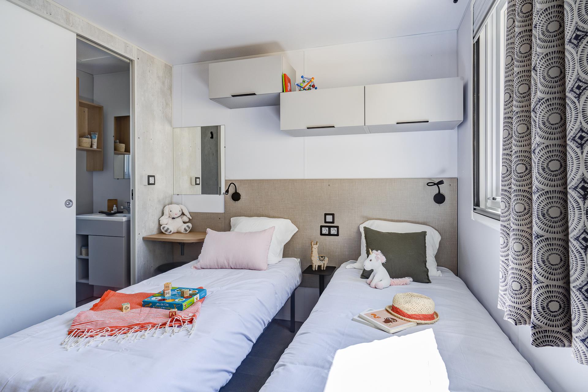 Location - Prestige Bora - 32M² - 2 Chambres 2 Salles De Bain - Camping LE CABELLOU PLAGE*****