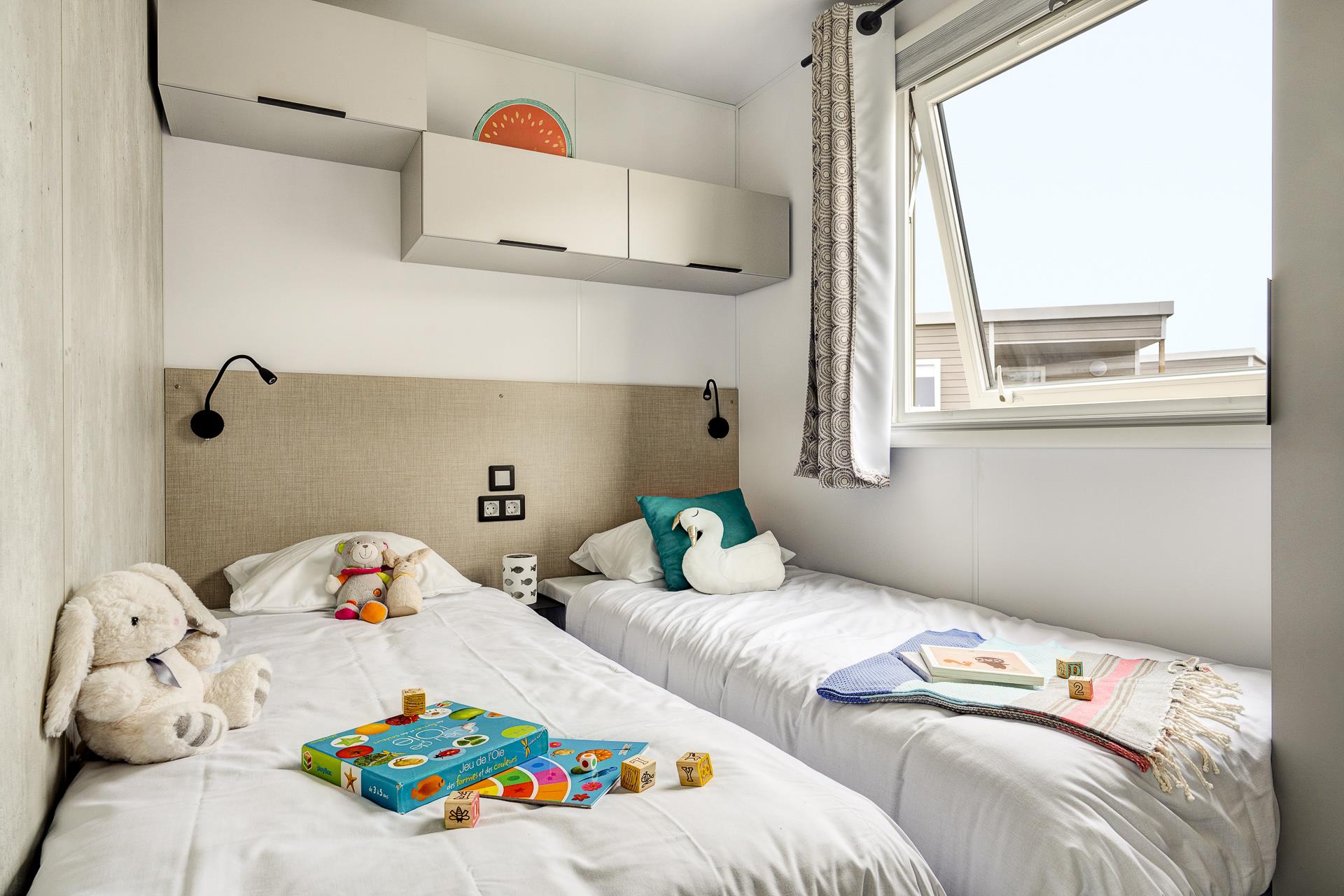 Location - Prestige Lagoon - 36M² - 3 Chambres - Camping LE CABELLOU PLAGE*****