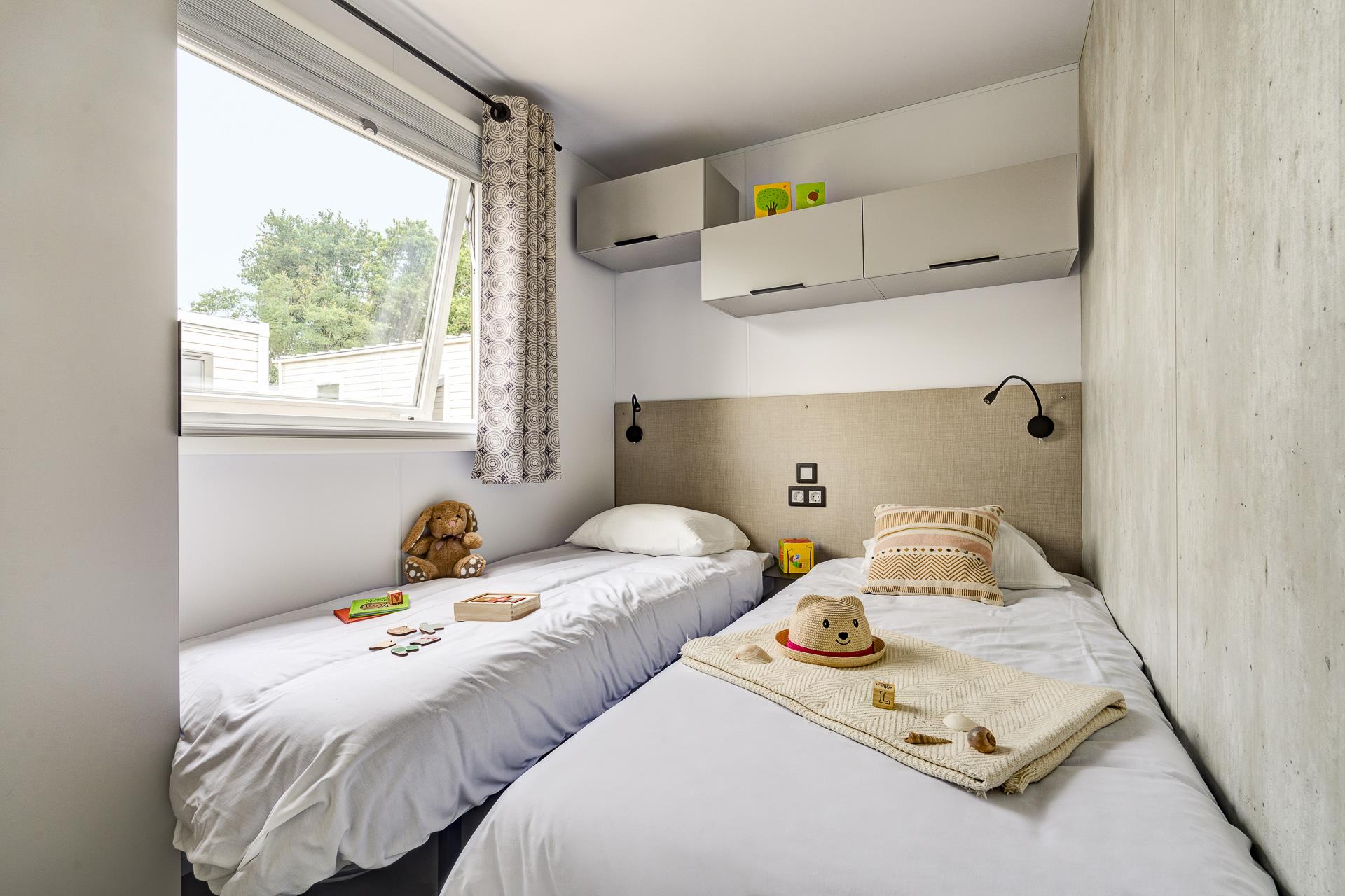 Location - Prestige Lagoon - 36M² - 3 Chambres - Camping LE CABELLOU PLAGE*****