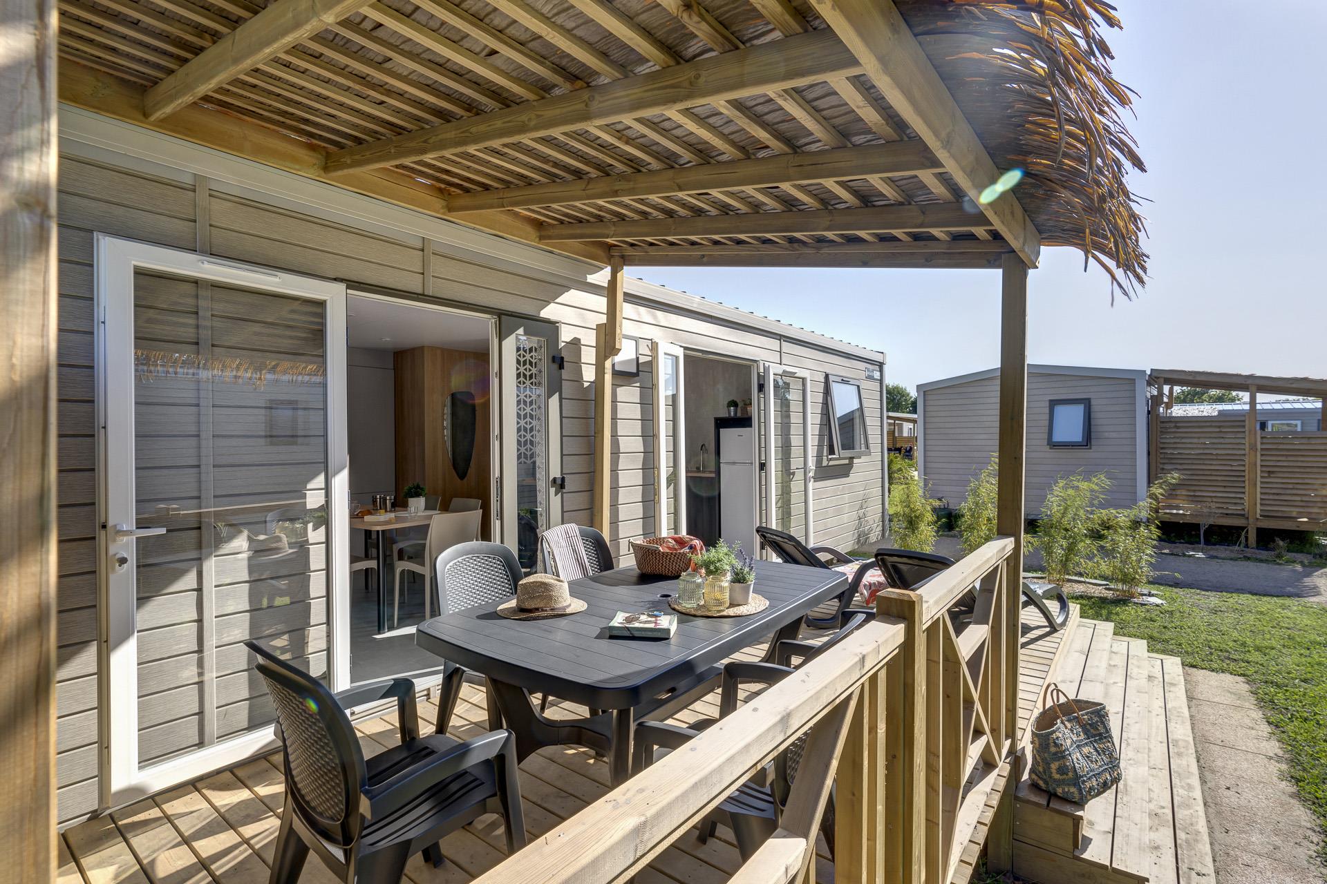 Location - Prestige Cabellou - 40M² - 3 Chambres 2 Salles De Bain - Camping LE CABELLOU PLAGE*****