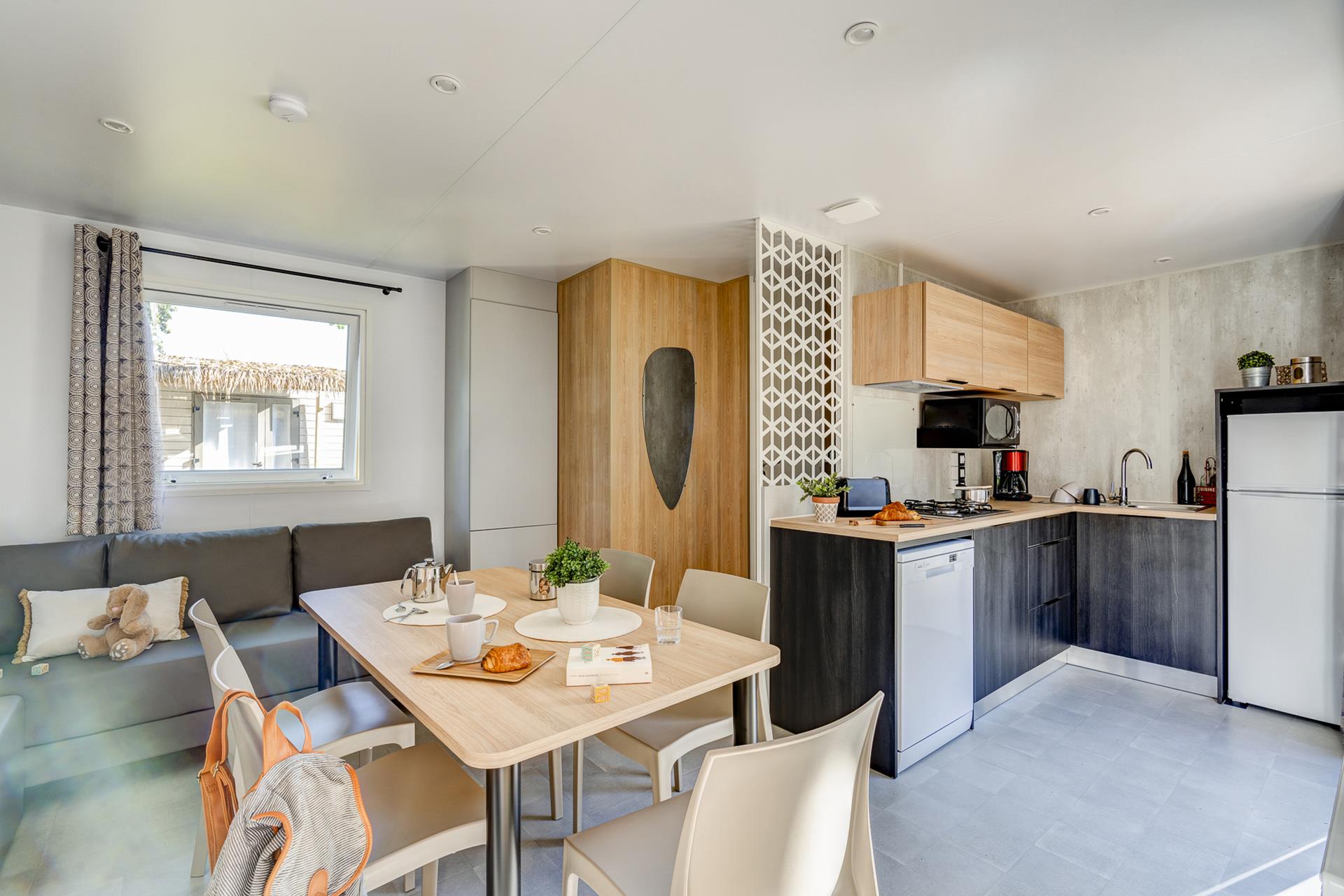 Location - Prestige Cabellou - 40M² - 3 Chambres 2 Salles De Bain - Camping LE CABELLOU PLAGE*****