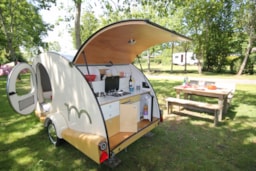 Location - My Drop Mini Caravane - Camping La Ferme de Lann Hoedic