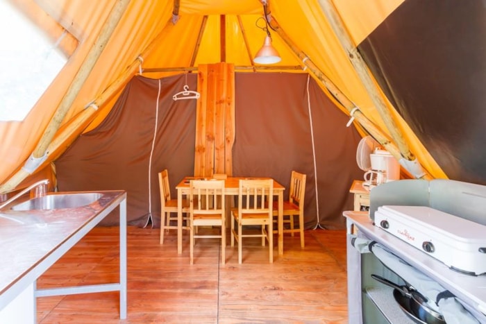 Tenda Tipi - 2 Camere - Senza Sanitari