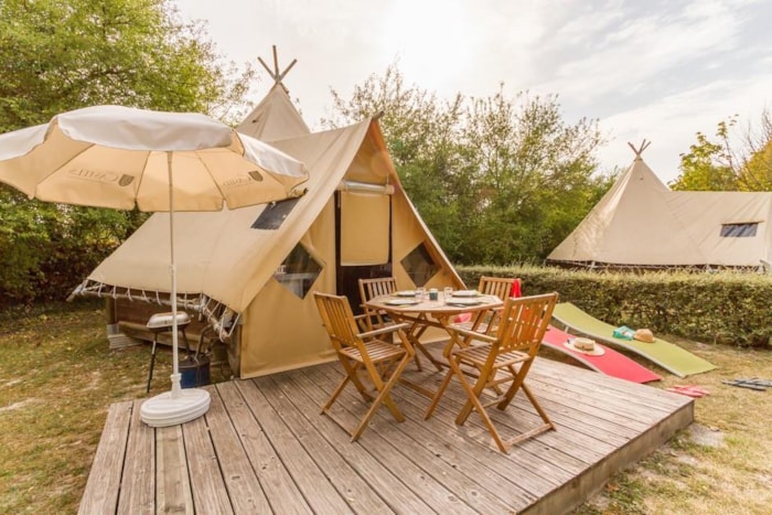 Tenda Tipi - 2 Camere - Senza Sanitari