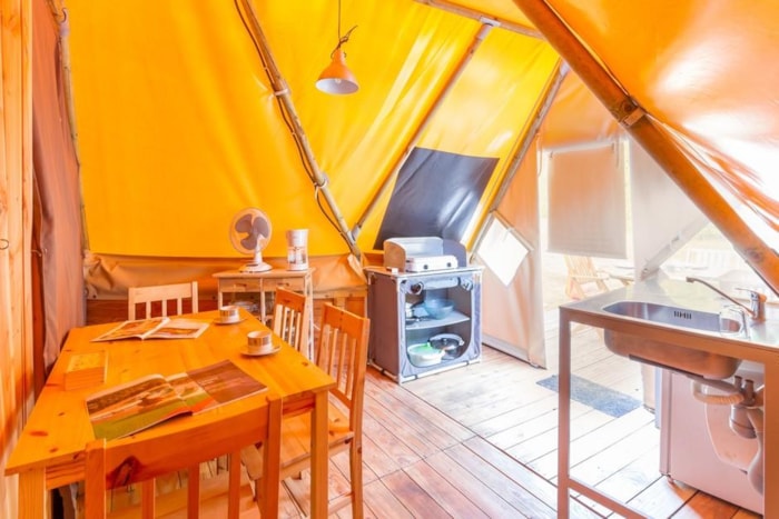 Tenda Tipi - 2 Camere - Senza Sanitari