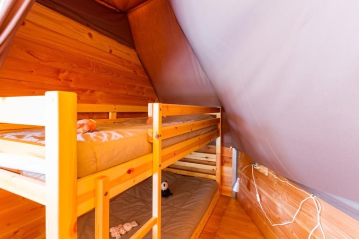 Tenda Tipi - 2 Camere - Senza Sanitari