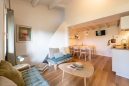 Location - Cabane Confort 3 Chambres 50M² : 1 Ch + 2 Mezz - Rénovée En 2022 - Slow Village Île de Ré
