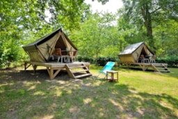 Location - Bivouac Nomade - Camping Seasonova Etang de la Vallée