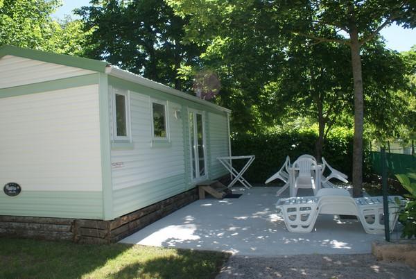 Accommodation - Mobil Home Super Mercure 26.60M² - Samedi - Camping Saint-Pal