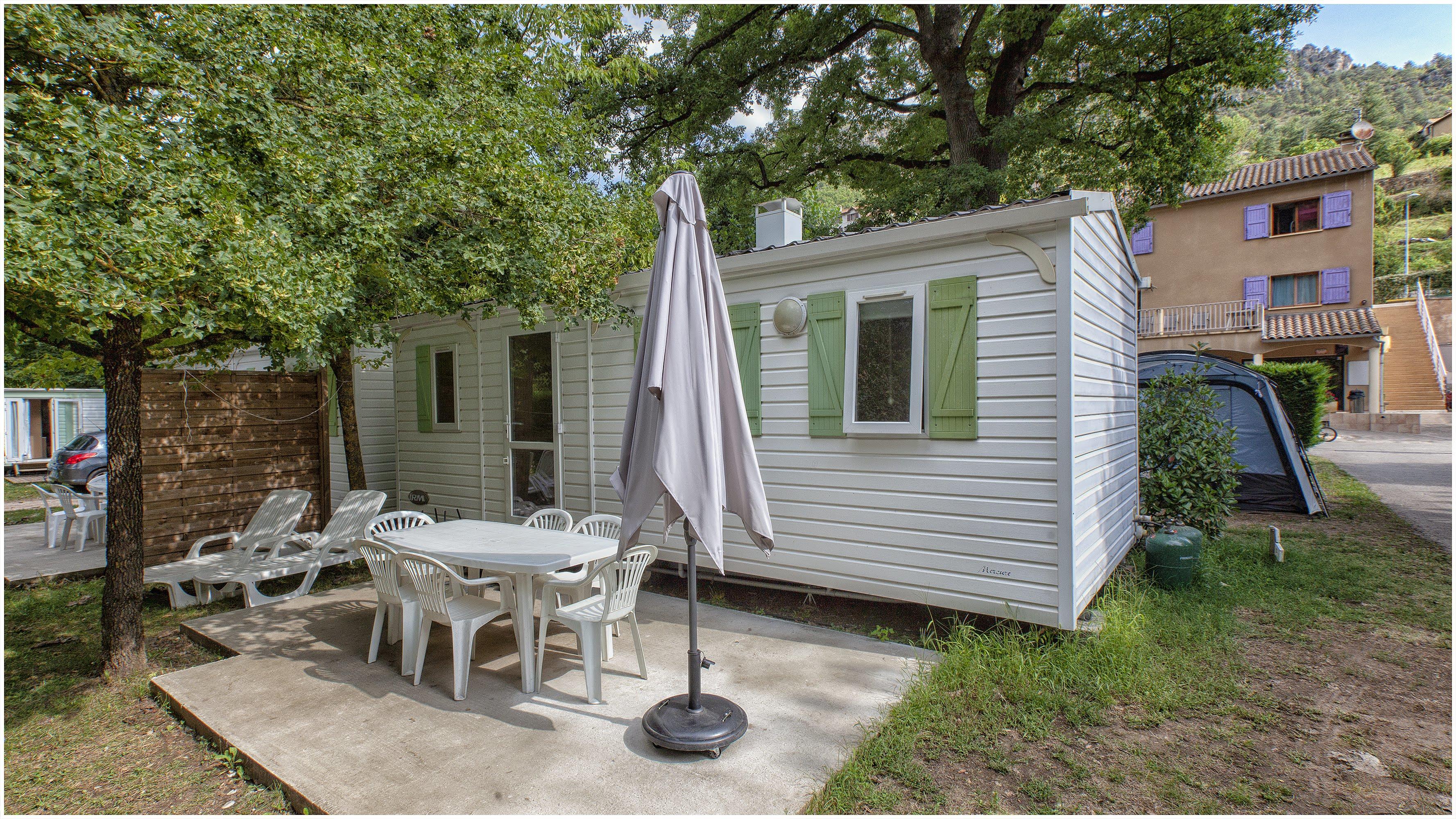 Accommodation - Mobil Home Mercure Type 1 (Année 2007) - 21 M² - Sunday - Camping Saint-Pal