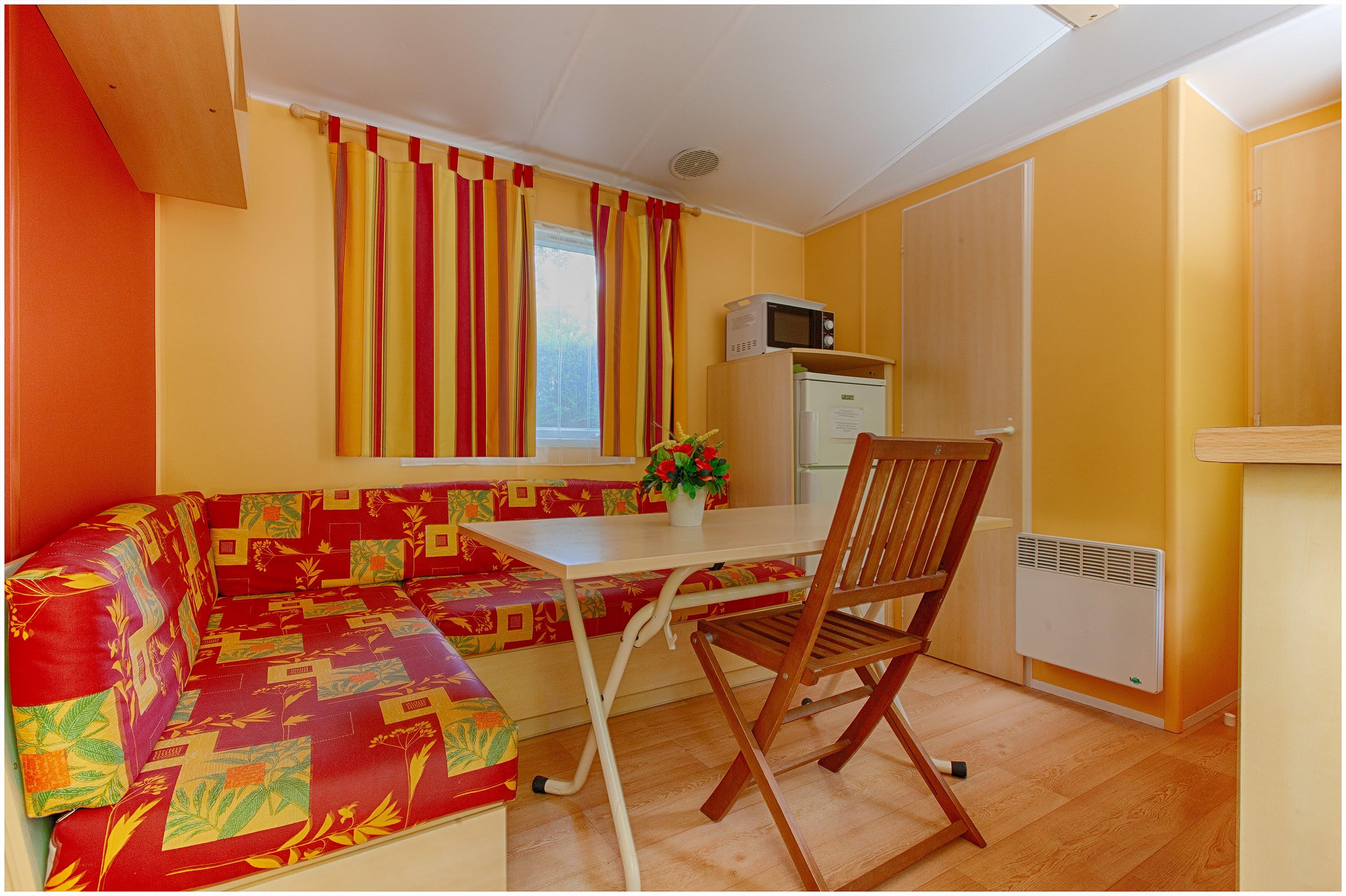 Accommodation - Mobil Home Mercure Type 1 (Année 2007) - 21 M² - Sunday - Camping Saint-Pal