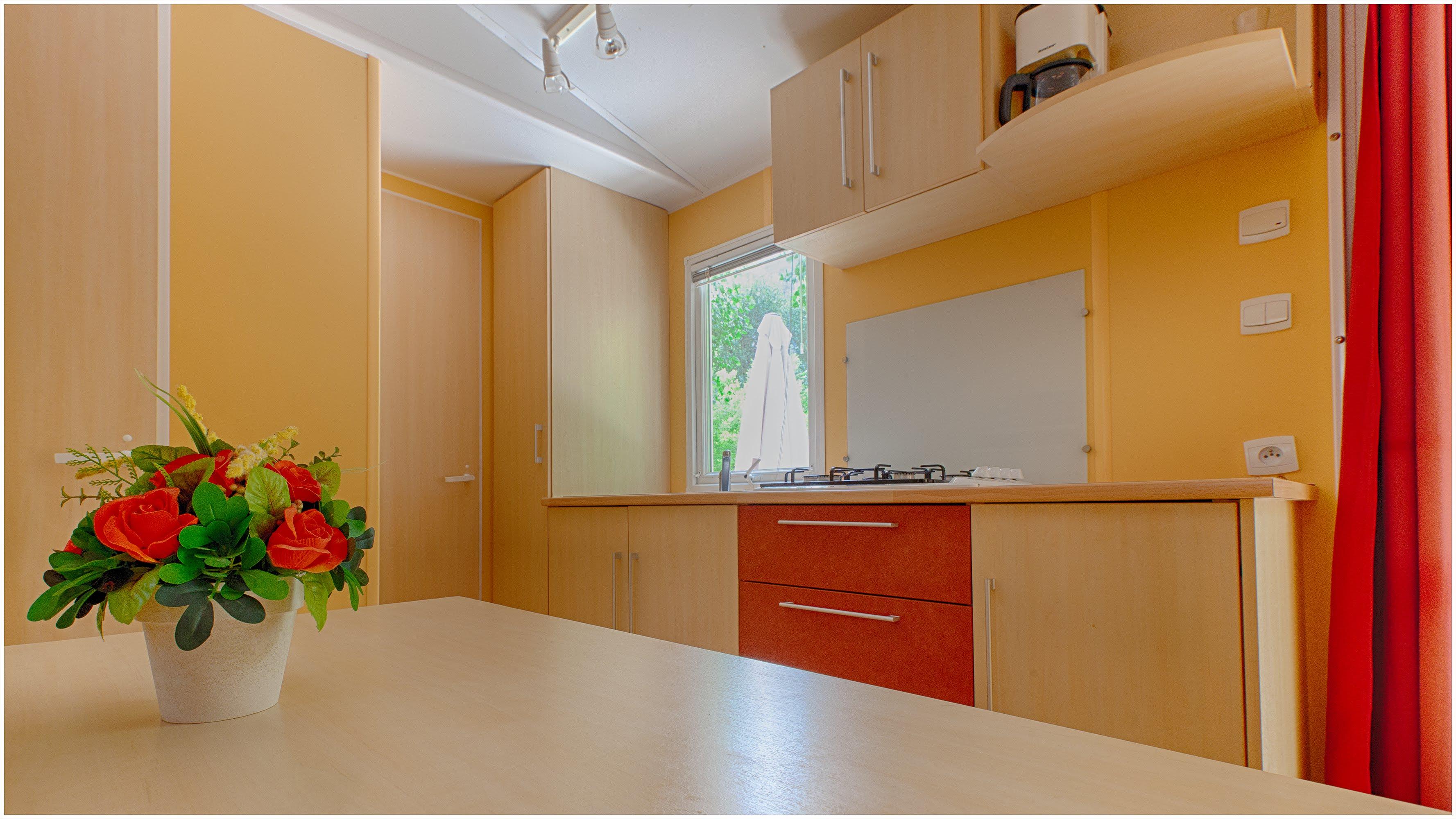 Accommodation - Mobil Home Mercure Type 1 (Année 2007) - 21 M² - Sunday - Camping Saint-Pal
