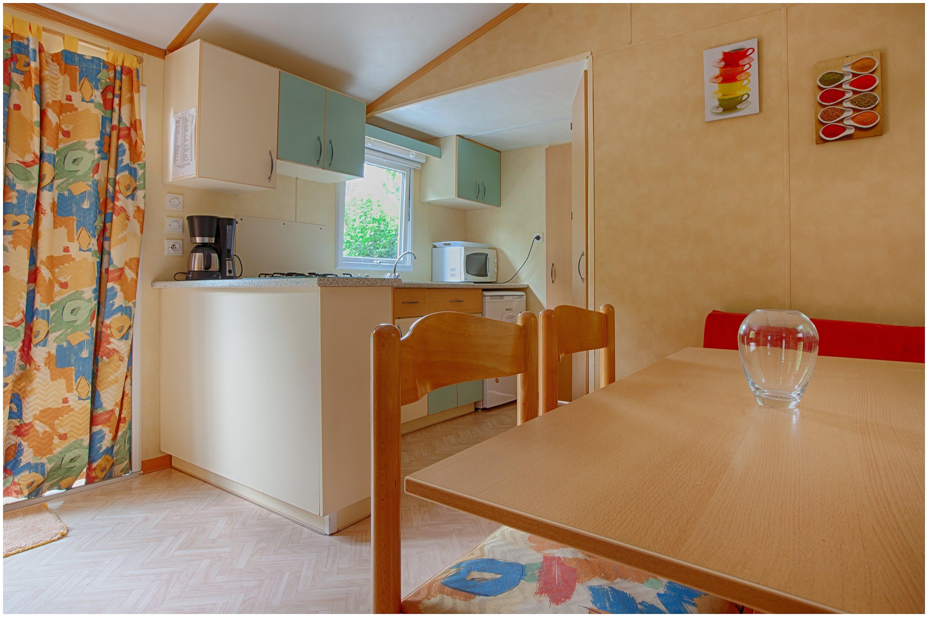 Accommodation - Mobil Home Super Mercure 26.60M² - Samedi - Camping Saint-Pal