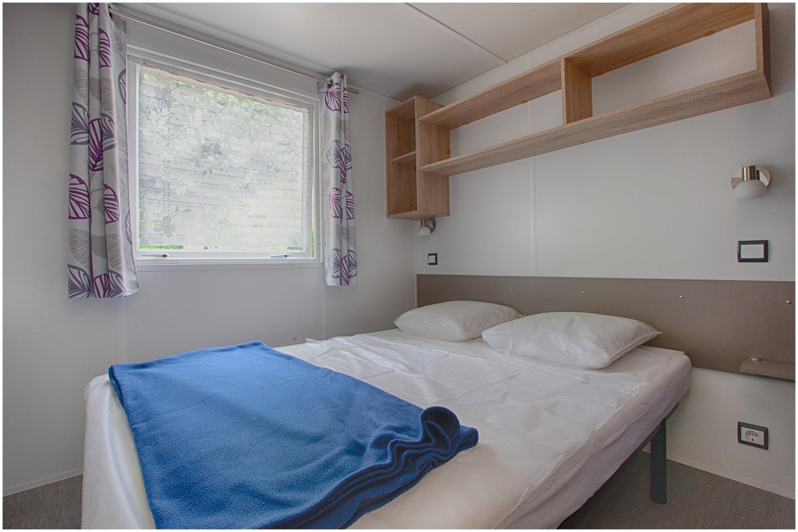 Accommodation - Mobil Home Lodge (Année 2015) - 23M² - Dimanche 4/5 Pers. - Camping Saint-Pal