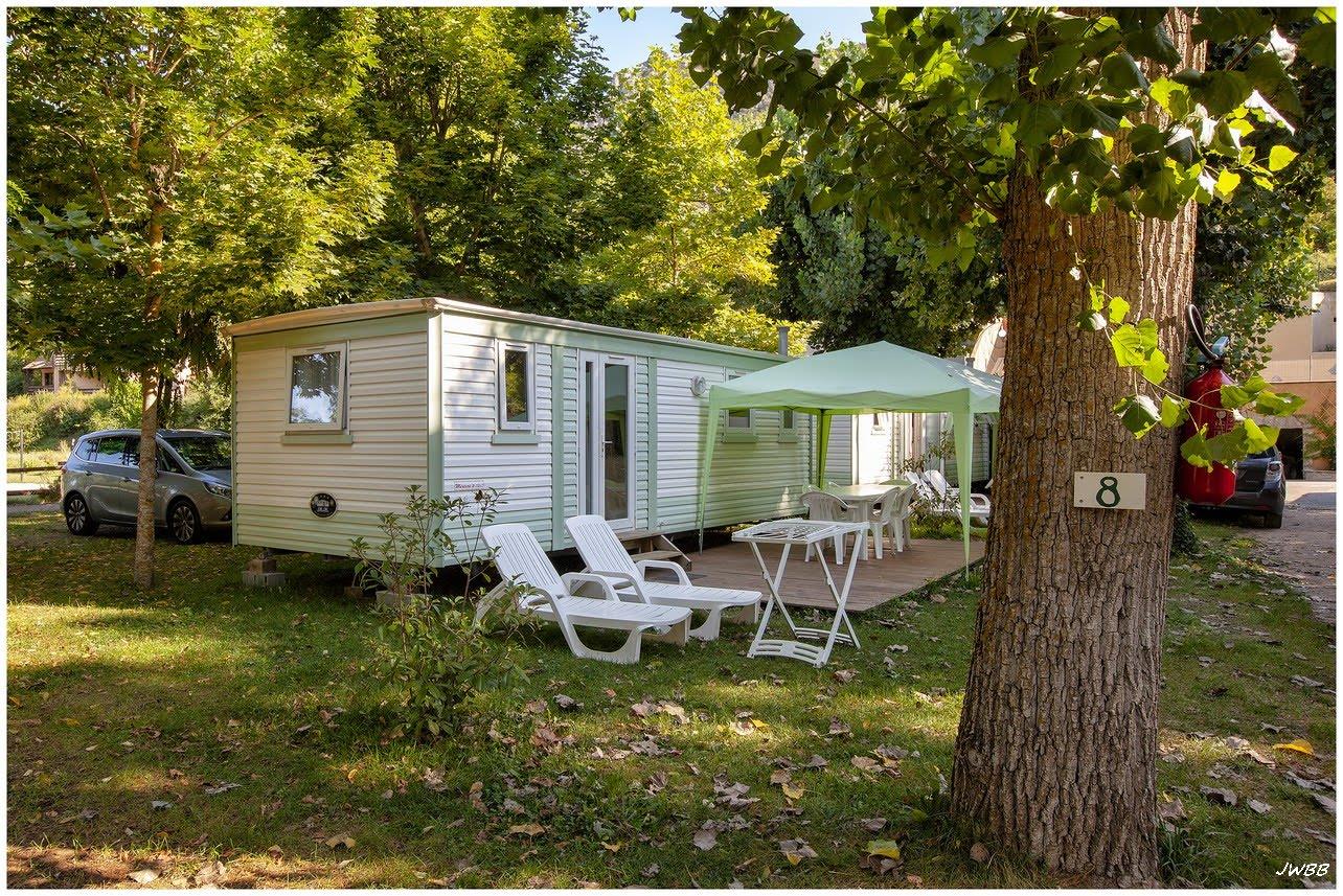 Accommodation - Mobil Home Mercure Type 2 (Avant Année 2007)- 21 M² - Sunday - Camping Saint-Pal