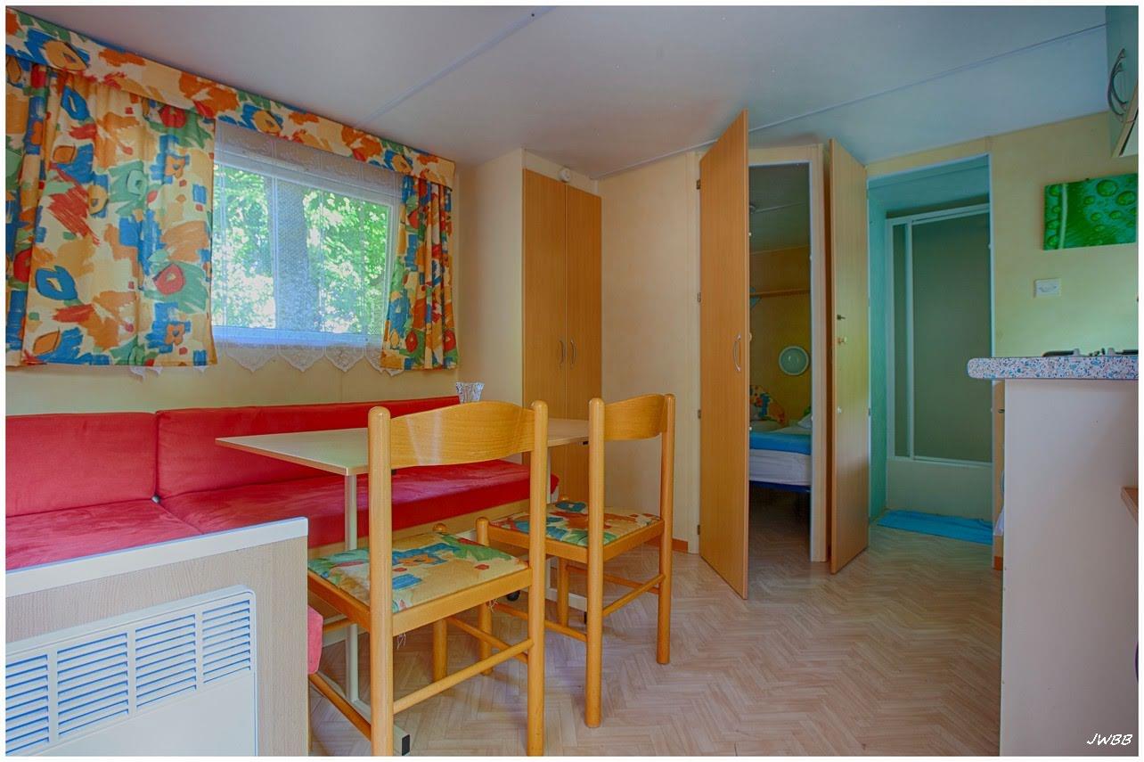 Accommodation - Mobil Home Mercure Type 2 (Avant Année 2007)- 21 M² - Sunday - Camping Saint-Pal