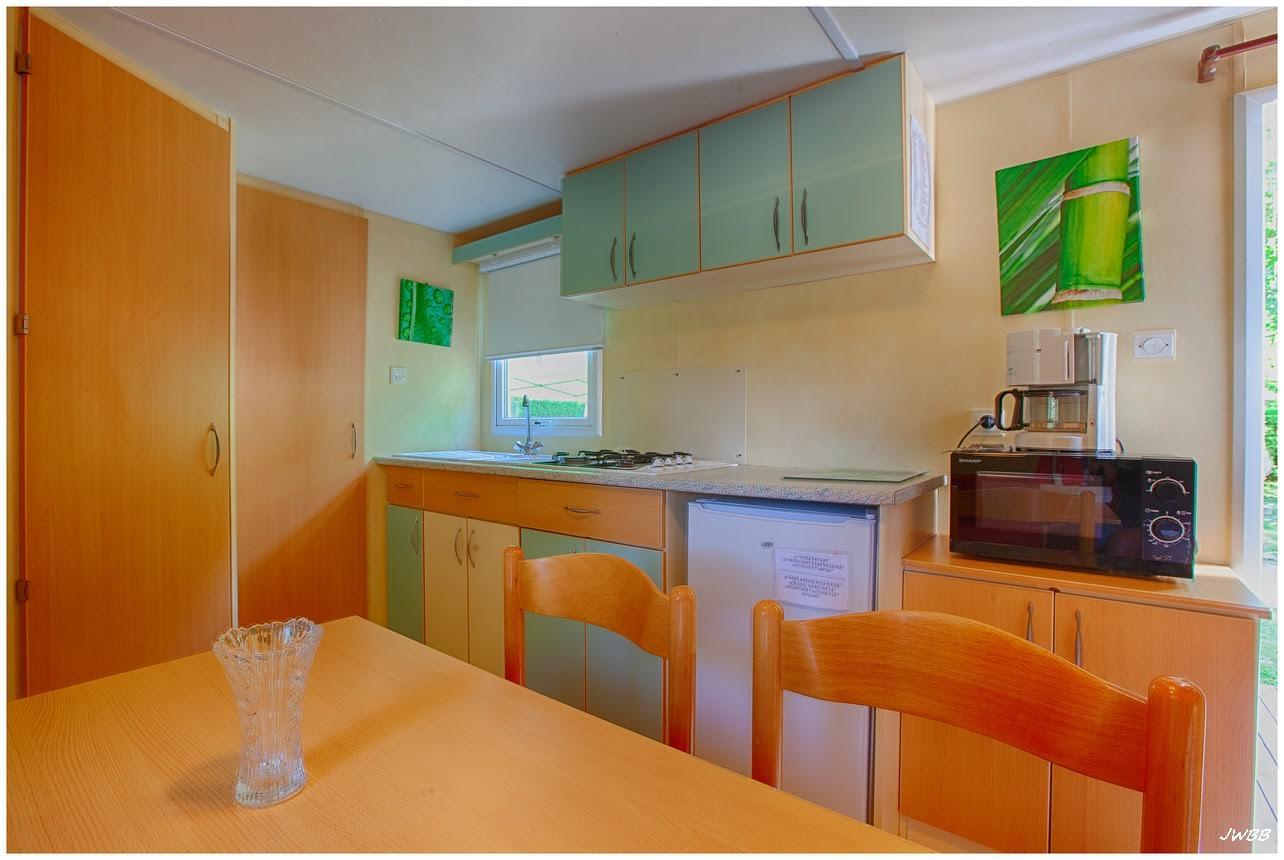 Accommodation - Mobil Home Mercure Type 2 (Avant Année 2007)- 21 M² - Sunday - Camping Saint-Pal